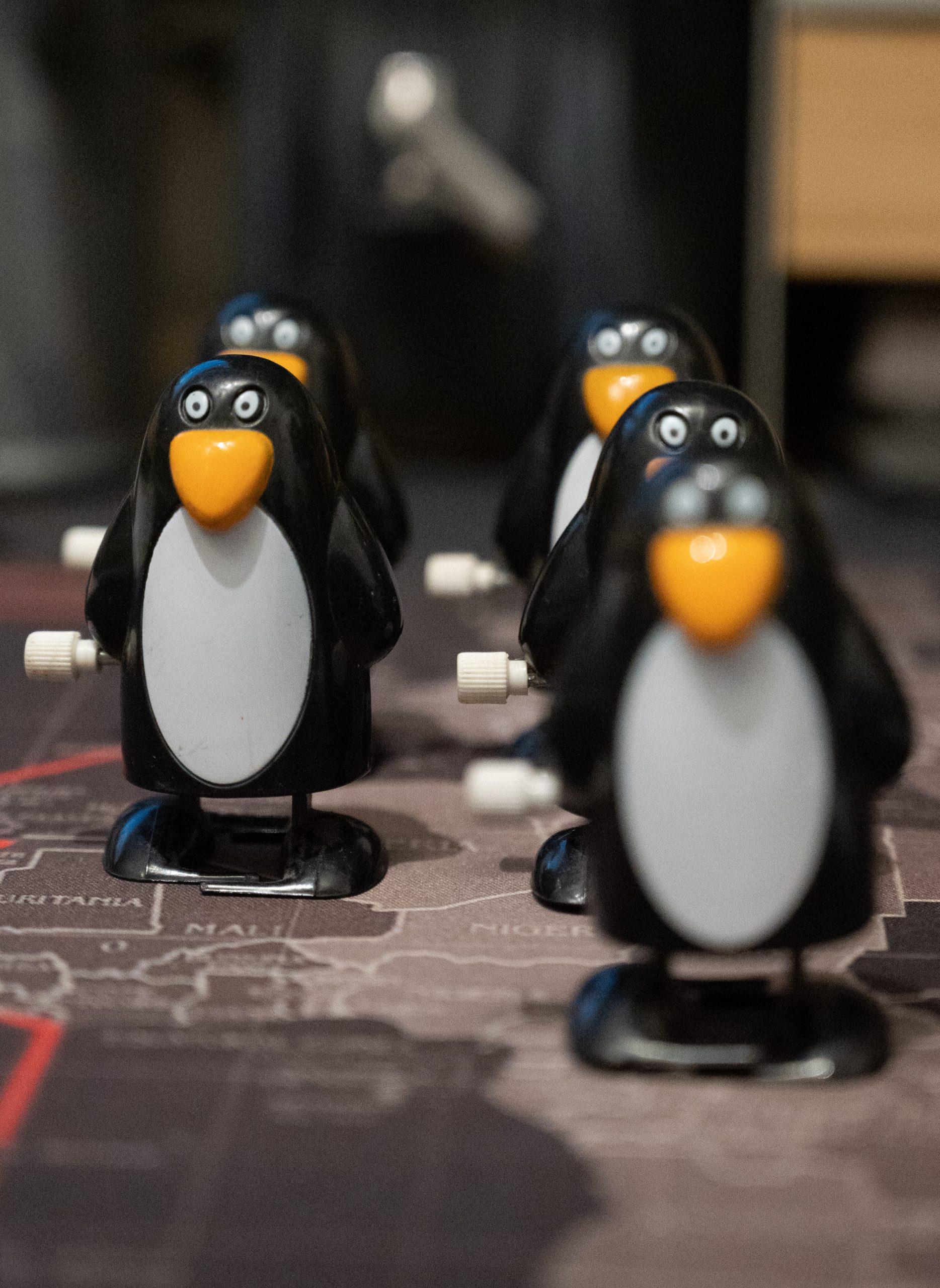 Clockwork penguins