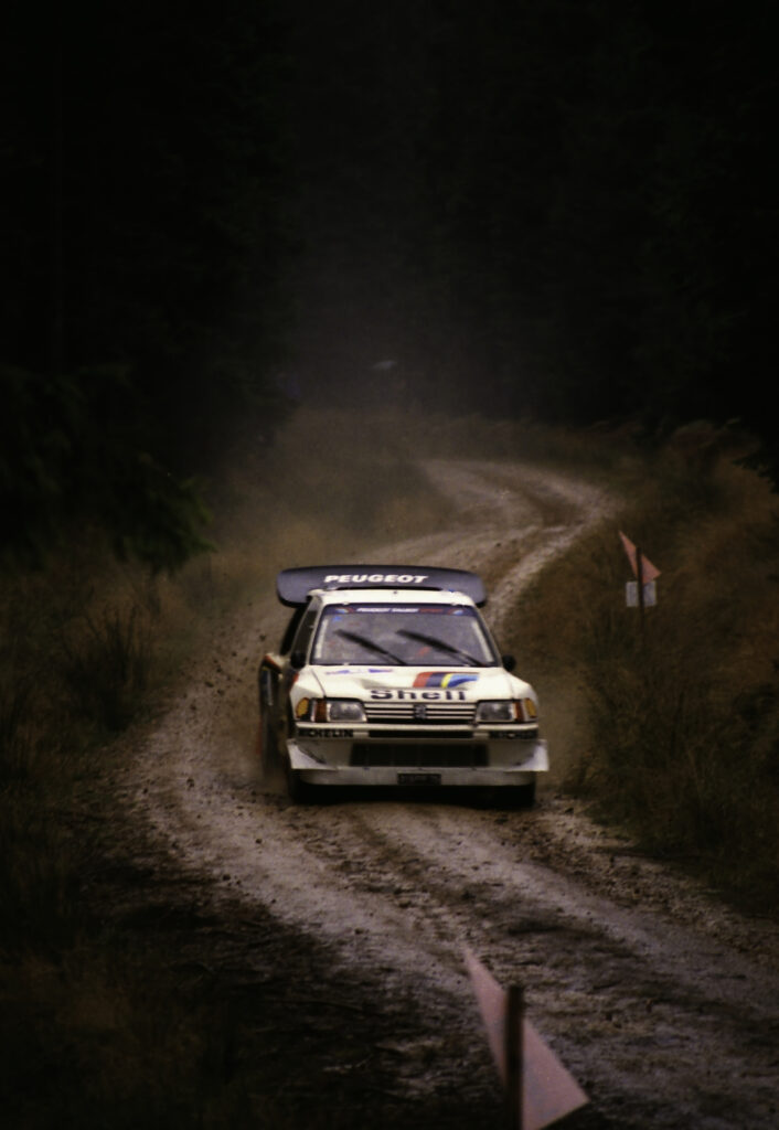 Peugeot 205 T16 Rally car