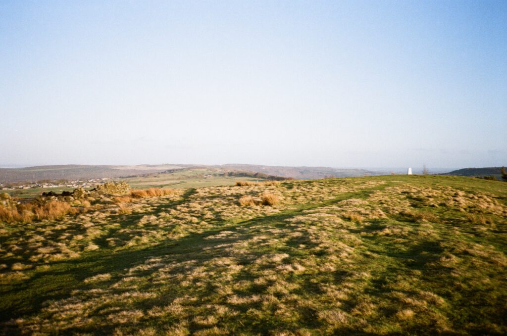 Hills in the distance