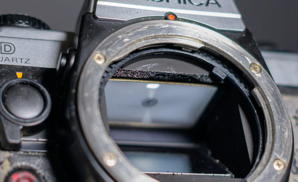 Yashica FX-D camera lens box