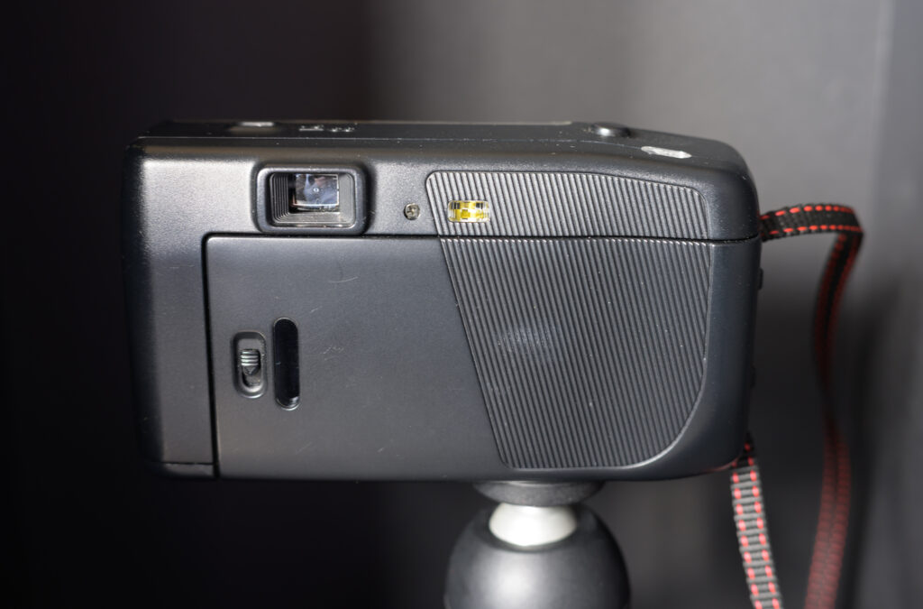 Nikon RF2 camera, rear view