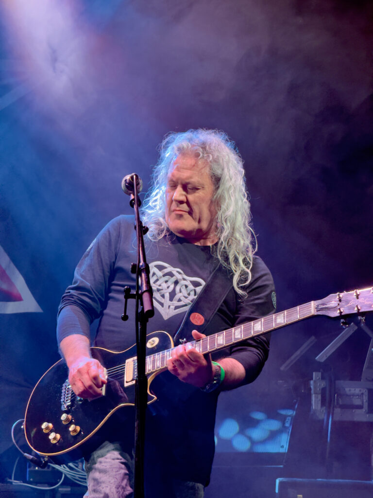 Guitarist at a gig