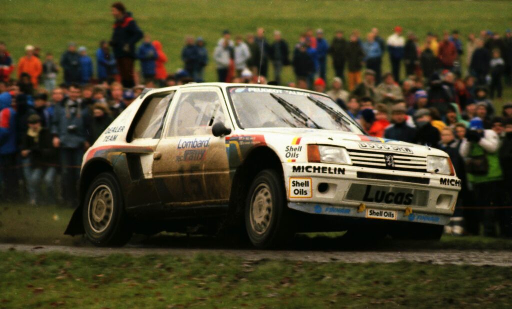 Peugeot 205 T16 rally car