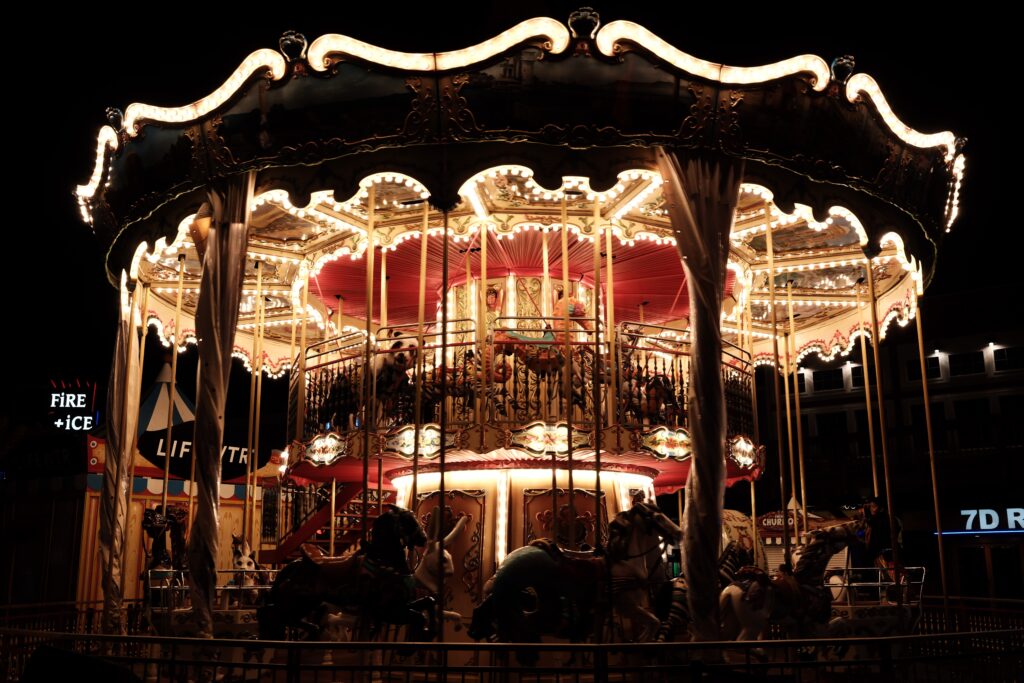 Carosel at night